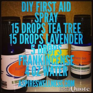 DIY First Aid Spray