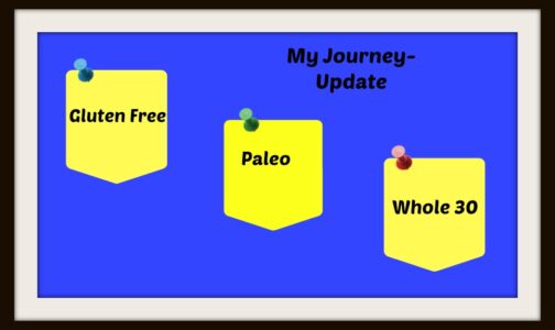 Gluten-free to Paleo to Whole 30 Journey