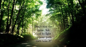 Light up my path