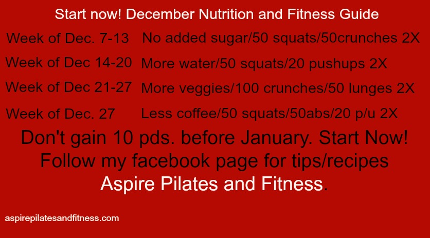 December Nutrition and Exercise Guide