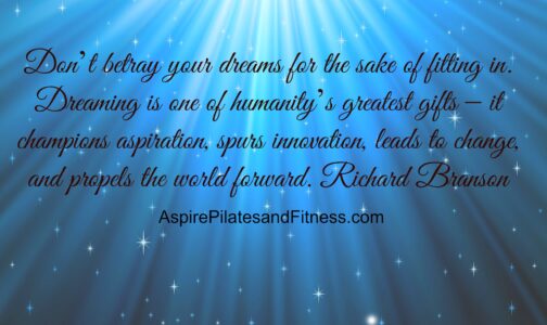 Don’t Betray Your Dreams
