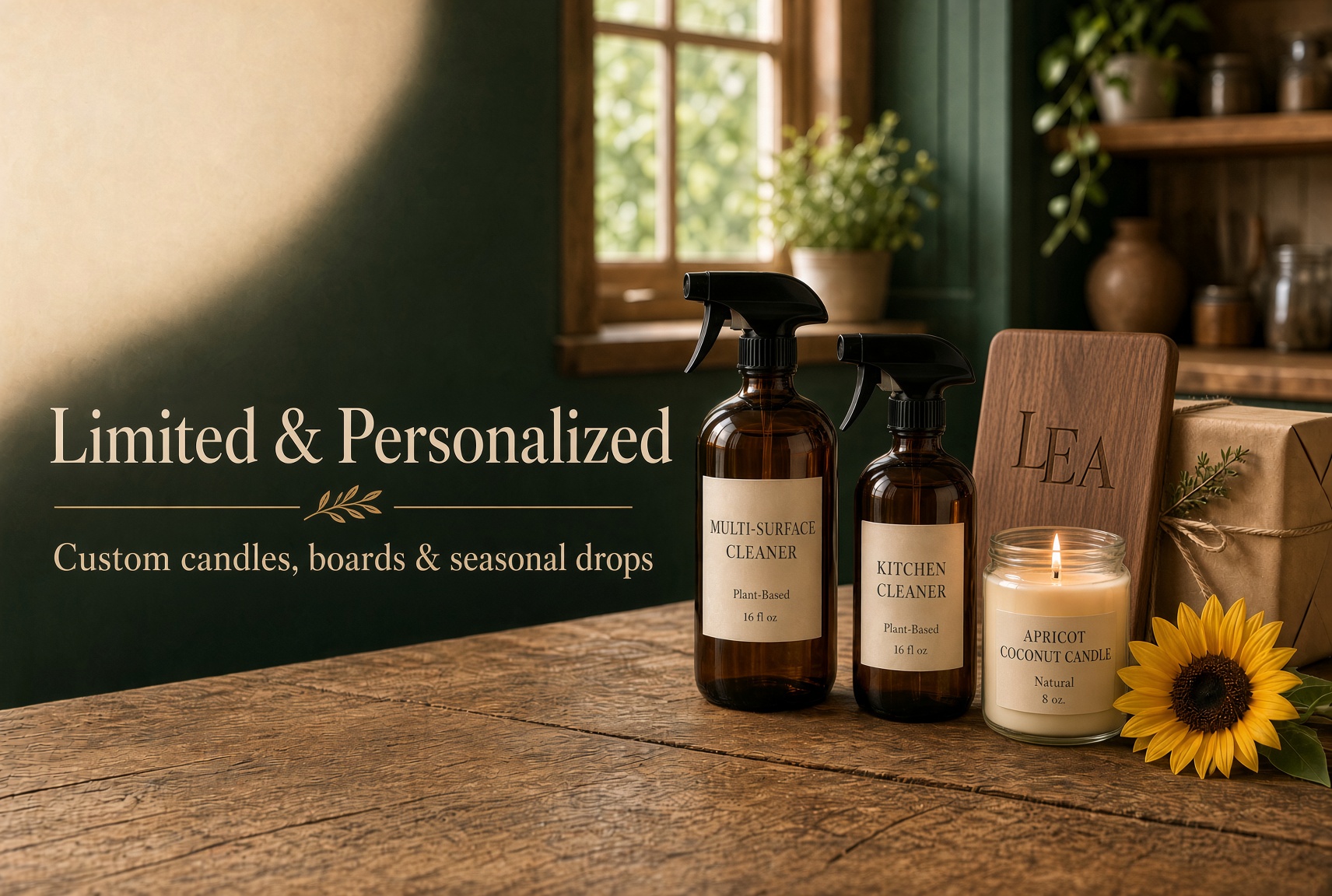 Limited Edition & Personalized